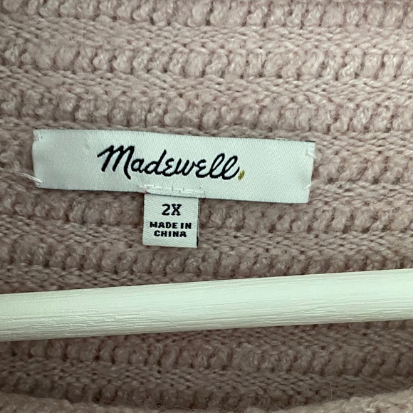 Madewell Dusty Lavender Purple Cowl Neck Sweater - Picture 2 of 10